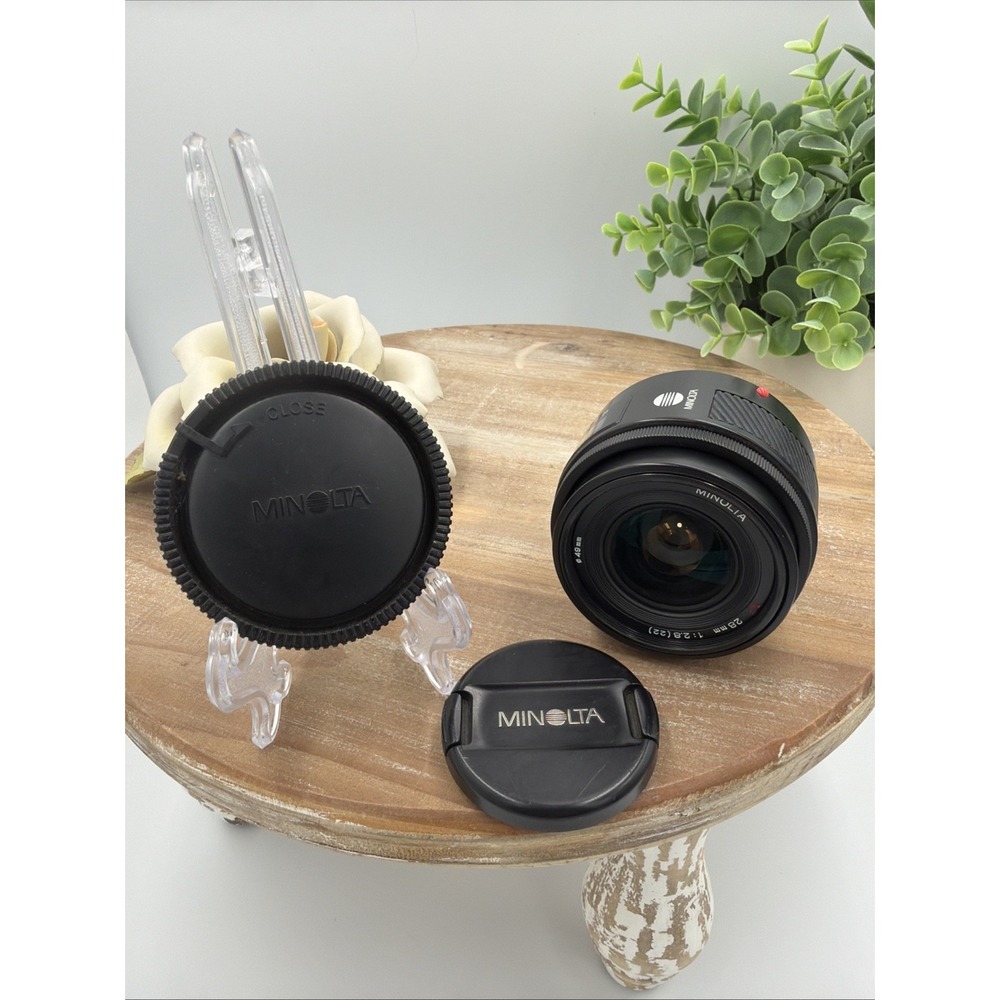 [PERFECT] Minolta AF 28mm f/2.8 Wide Angle Lens For Sony Minolta From JAPAN